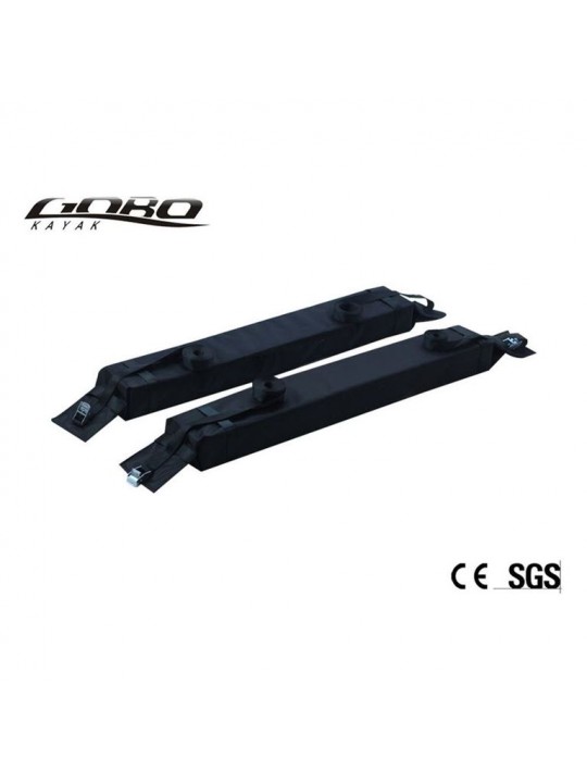 GOBO Σχάρα Οροφής αυτοκινήτου για μεταφορά Καγιάκ/Surf/SUP - Soft roof racks - 0500 - 0700
