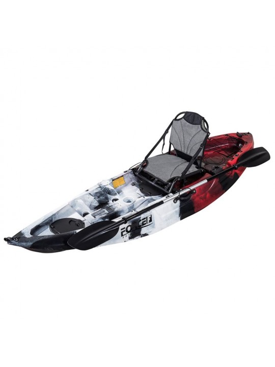 Fishing Kayak FORCE ANDARA SOT FULL Ενός Ατόμου Κόκκινο - 0100-0121RBW