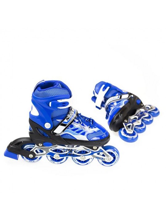 Αυξομειούμενα Πατίνια Roller NJ 1828 A INLINE SKATES NILS EXTREME ΜΠΛΕ-SMALL (31-34) - 16-00-030