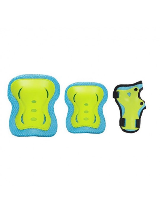 Προστατευτικά SET NILS EXTREME H320 SIZE L Μπλε/Κίτρινο - 16-60-056