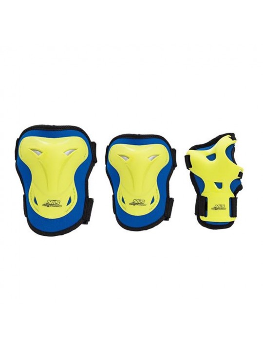 Προστατευτικά SET NILS EXTREME H716 SIZE S Σκούρο Μπλέ/Κίτρινο - 16-60-074