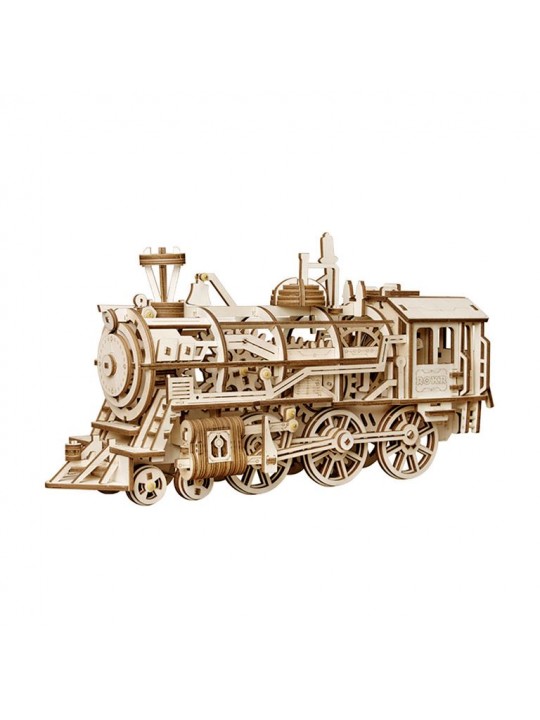 ROBOTIME Locomotive LK701 3D Ξύλινο Μηχανικό Puzzle - RBT LK701