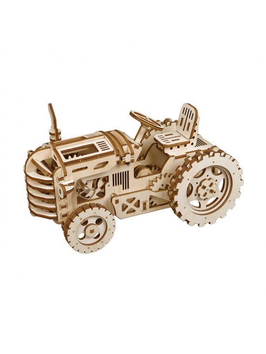 ROBOTIME Τρακτερ LK401 Ξύλινο Μηχανικό Puzzle - RBT LK401