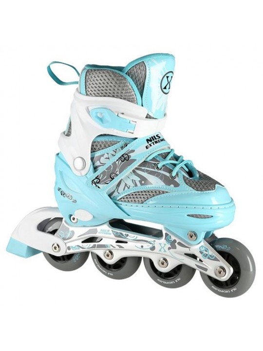 Αυξομειούμενα Πατίνια Roller NA 10602A INLINE SKATES NILS EXTREME ΜΠΛΕ-LARGE(39-42) - 16-01-174