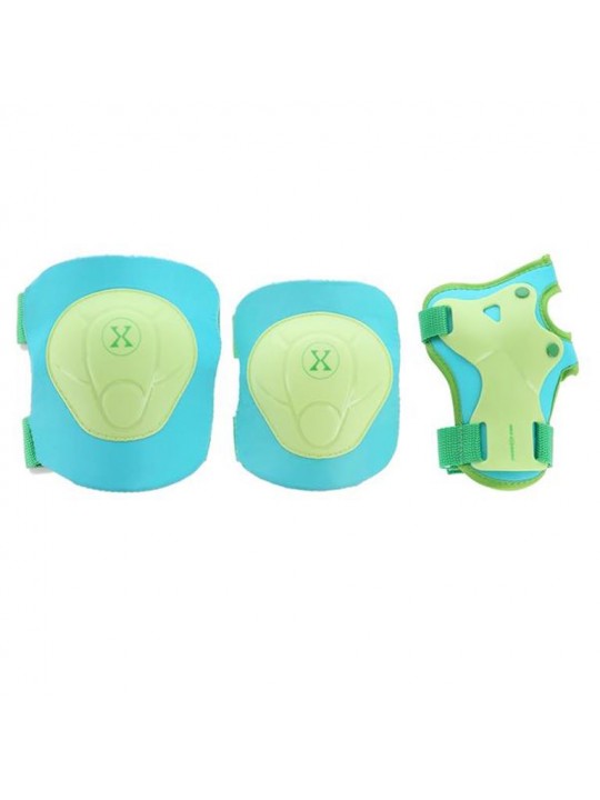 Προστατευτικά SET NILS EXREME H704 SIZE Medium Τιρκουάζ/Πράσινο - 16-60-158