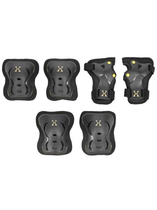 Προστατευτικά SET NILS EXTREME H320 SIZE S Μαύρο/Κίτρινο - 16-60-117