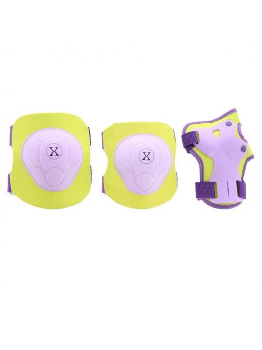 Προστατευτικά SET NILS EXREME H704 SIZE Small Κίτρινο/Μωβ - 16-60-154