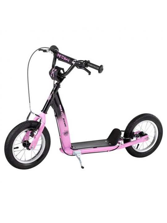 SCOOTER WH113N ΡΟΖ με Φουσκωτούς Τροχούς NILS EXTREME - 16-50-101
