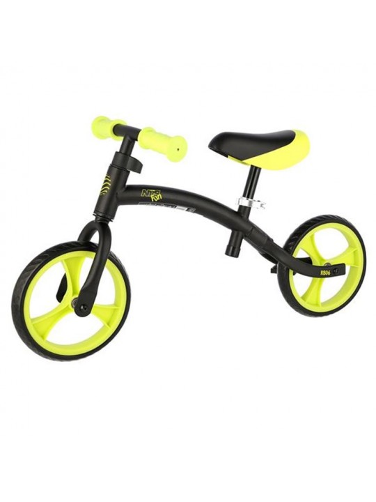 Ποδήλατο Ισορροπίας RB06 Μαύρο/Πράσινο BALANCE BIKE NILS FUN - 16-51-471
