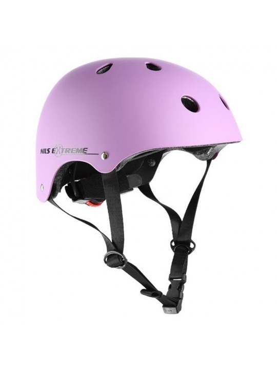 Προστατευτικό Κράνος Nils Extreme MTV12 Μωβ Mat Large 58-61 - 16-70-014