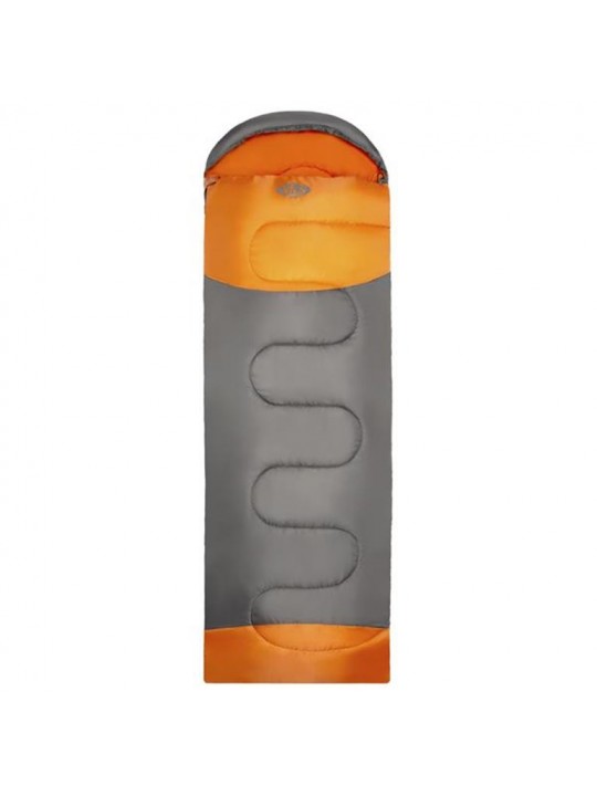 Υπνόσακος Nils Camp NC2008 BLACK-ORANGE SIZE L - 15-04-106