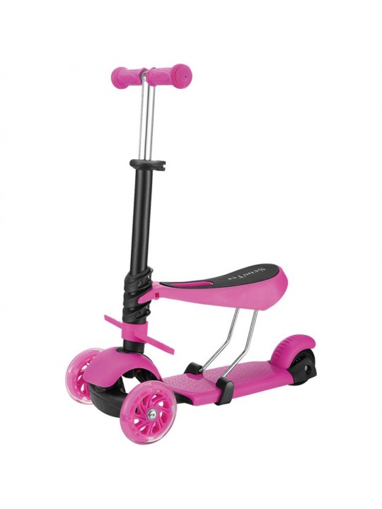 GC SCOOTER 2σε1 FUN S979A Ροζ - GC-S979A PNK