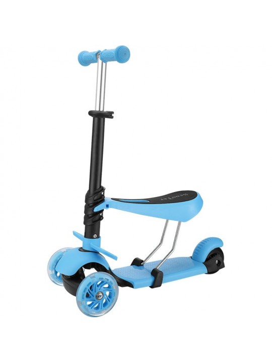 GC SCOOTER 2σε1 FUN S979A Μπλε - GC-S979A BLK