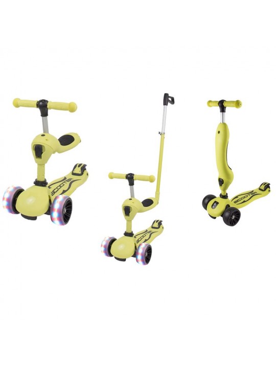 GC SCOOTER 3σε1 FUN S979H Κίτρινο - GC-S979H