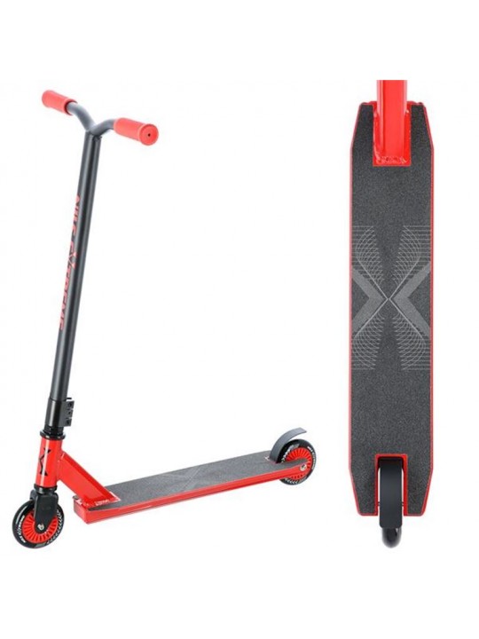 SCOOTER HS106 ΜΑΥΡΟ/ΚΟΚΚΙΝΟ STUNT NILS EXTREME - 16-50-214