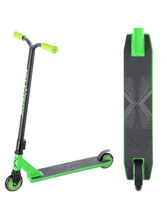 SCOOTER HS106 ΜΑΥΡΟ/ΠΡΑΣΙΝΟ STUNT NILS EXTREME - 16-50-215