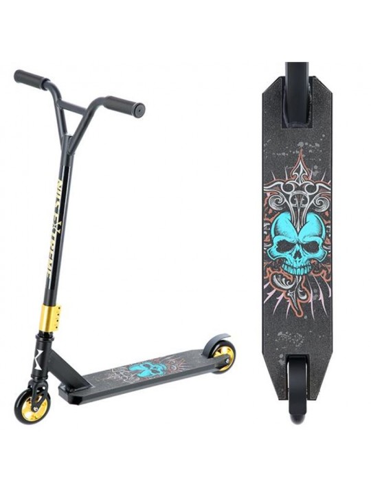 SCOOTER HS100-6 BLACK-GOLD STUNT NILS EXTREME - 16-50-232