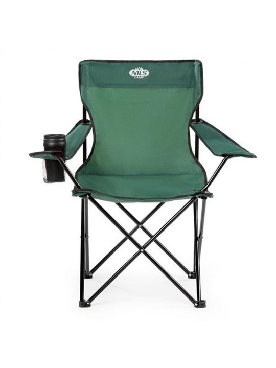NILS CAMP Καρέκλα Καμπινγκ NC3044 Πράσινη - 15-03-201