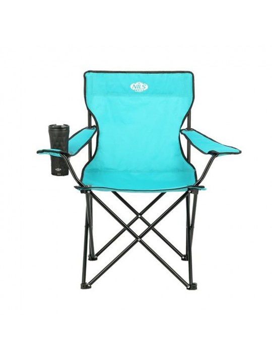 NILS CAMP Καρέκλα Καμπινγκ NC3044 Τιρκουάζ - 15-03-199
