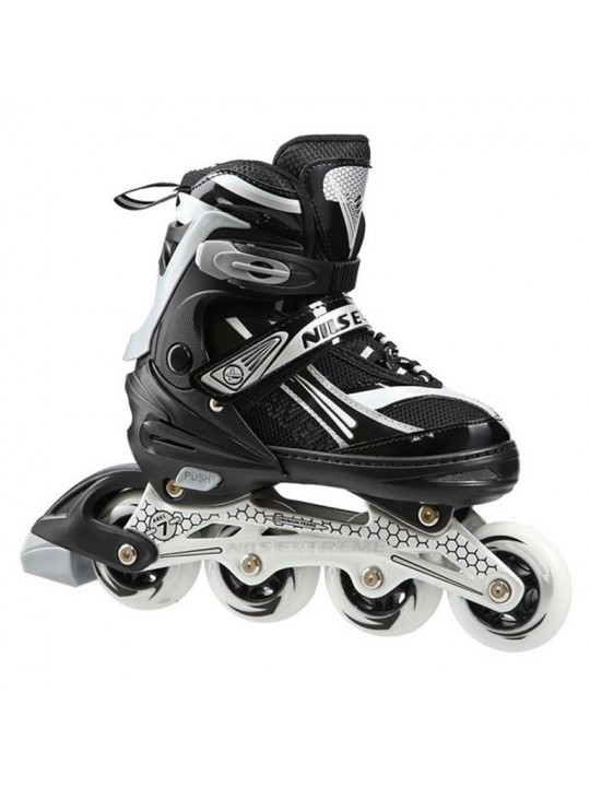Αυξομειούμενα Πατίνια Roller NA 1123 Μαύρο IN-LINE SKATES NILS EXTREME Medium (35-38) - 16-01-047
