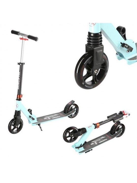 SCOOTER NILS EXTREME HM2160 ΜΑΥΡΟ/ΓΑΛΑΖΙΟ - 16-50-413