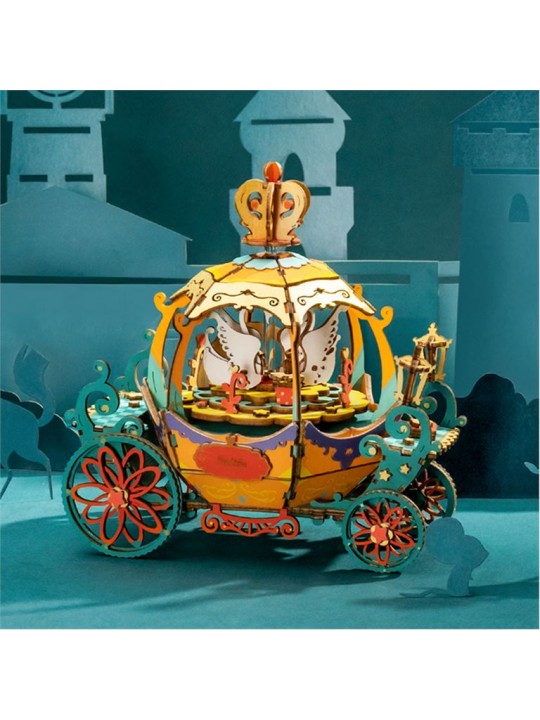 Rolife DIY Music box Pumpkin Carriage AM41 - RBT AM41