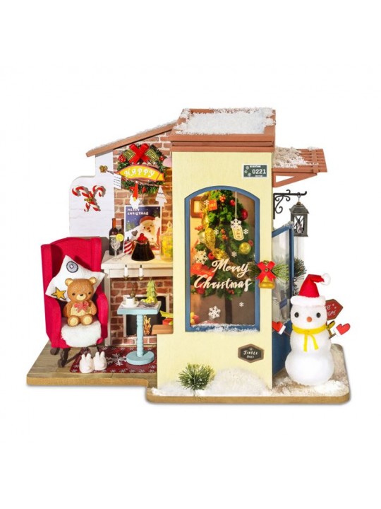 Rolife Snow House DG18 DIY Wooden Dollhouse - RBT DG18