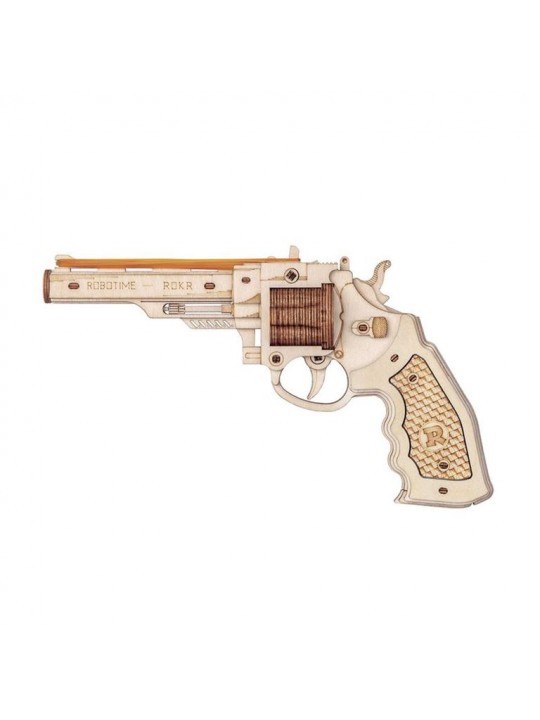 ROKR Corsac M60 Gun Toy 3D Wooden Puzzle LQ401 - RBT LQ401