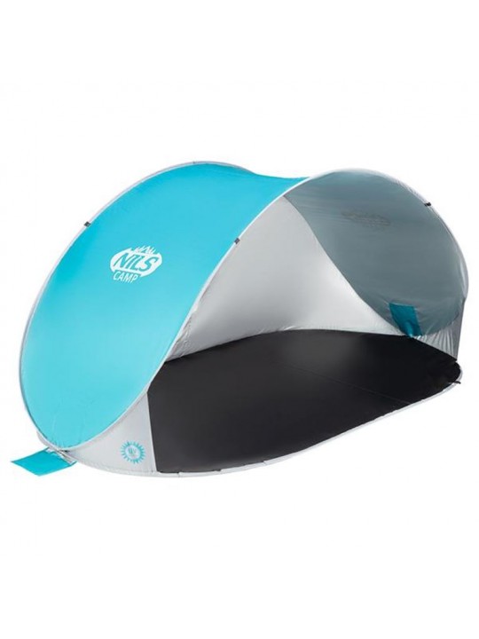 Τέντα Παραλίας NILS Camp NC3174 Pop-Up Τιρκουάζ/Γκρι - 15-04-022