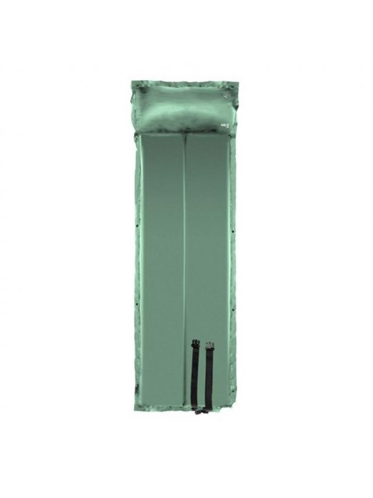 Αυτοφούσκωτο Στρώμα NILS Camp με Μαξιλάρι NC4008 Πράσινο - 15-05-011