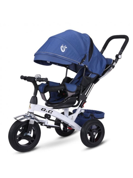 Τρίκυκλο Ποδηλατάκι GC BT-66 Μπλε 3 in 1 - GC BT-66BL