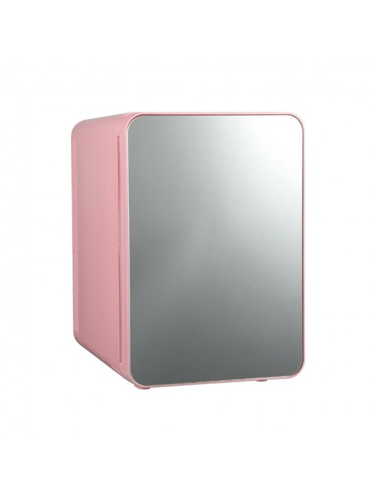 Mini Ψυγείο Ηλεκτρικό TempMaster Ροζ 10 ltr με καθρέφτη - JYB-10-11
