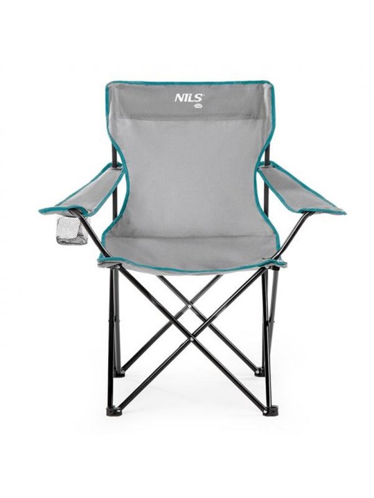 NILS CAMP Καρέκλα Καμπινγκ NC3044 Γκρι - 15-03-211