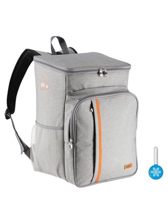 Ισοθερμική τσάντα πλάτης ψυγείο Nils Camp NC3140 Γκρι - 15-02-452