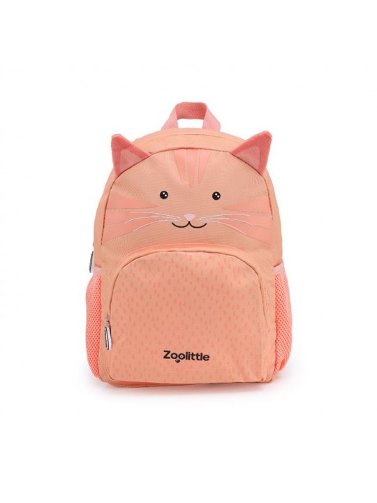 Παιδικό Σακίδιο Πλάτης Zoolittle Kitten Σομόν - ZOO-699-04