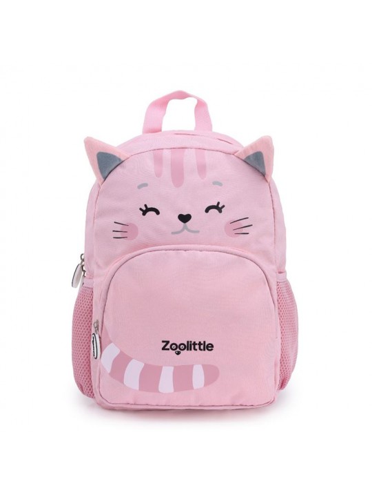 Παιδικό Σακίδιο Πλάτης Zoolittle Kitty Ροζ - ZOO-699-05