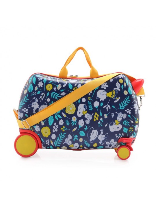 Παιδική Βαλίτσα Zoolittle trunky Snoopy Flowers με ύψος 31cm - ZOO-792-003