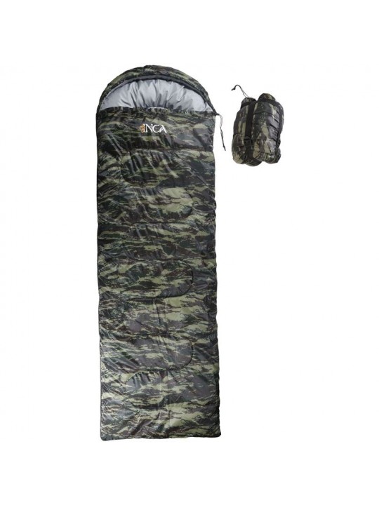 Υπνόσακος INCA Nanopack με μαξιλάρι Παραλλαγής 220χ75cm με ιμάντες συμπίεσης - 0600-104-10
