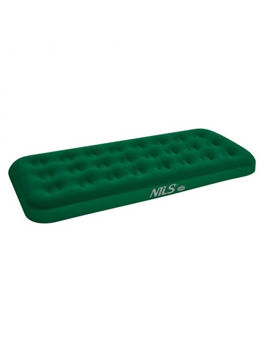 Φουσκωτό Στρώμα Ύπνου Large Μονό NILS CAMP NC2801 191x73x22cm Πράσινο - 15-05-604