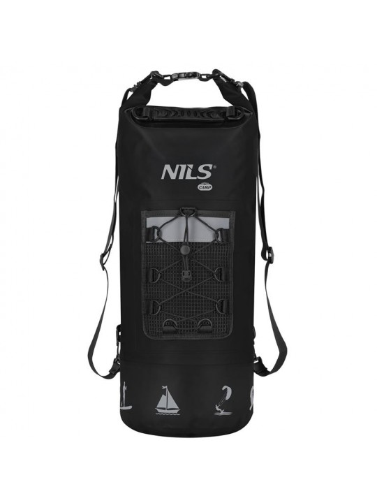 Στεγανός Σάκος NILS CAMP NC17108 25L BLACK - 15-02-486