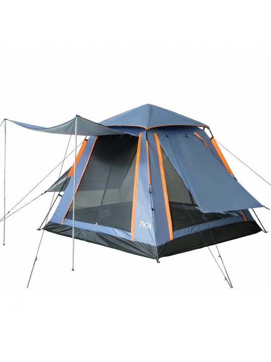 Σκηνή Camping 4 Ατόμων INCA Airnest Μπλε με ύφασμα Oxford - 0600-007-01