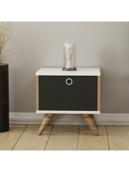 Κομοδίνο Pakoworld 055-000230 Μοριοσανίδα Πολύχρωμο Κομοδίνο Pakoworld 055-000230 Μοριοσανίδα Πολύχρωμο