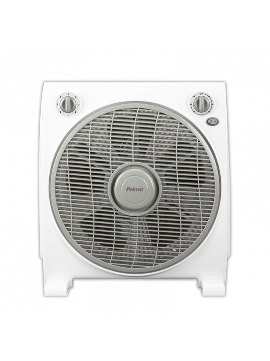 Ανεμιστήρας Box Fan PRBF-80452 Primo 12'' 30εκ. Λευκός-Γκρι
