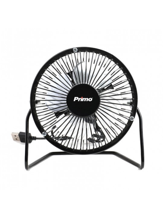 Ανεμιστήρας Mini PRMF-80427 Primo 6'' 15εκ. Με USB Μαύρος