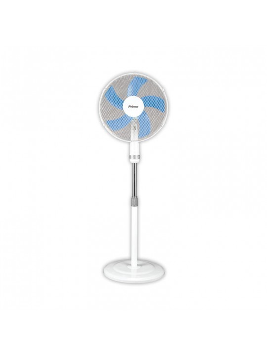 Ανεμιστήρας Ορθοστάτης PRSF-80447 Primo 16'' 40εκ. Λευκό - Μπλε