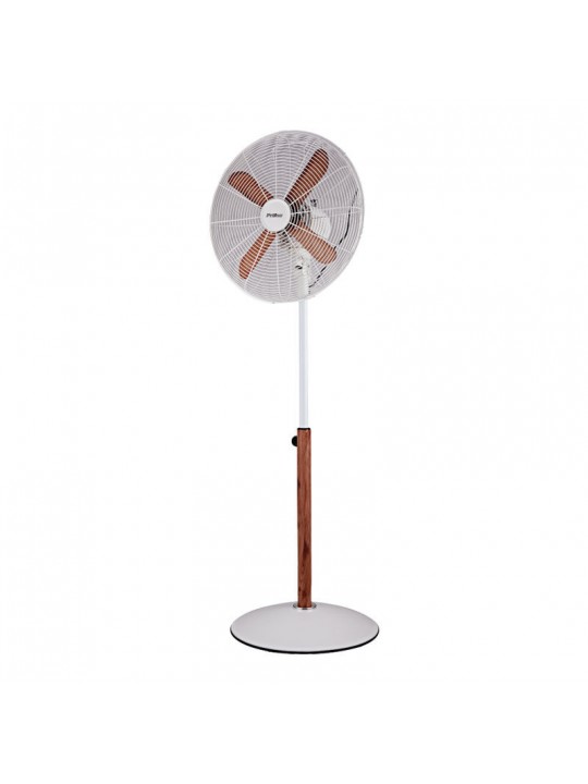 Ανεμιστήρας Ορθοστάτης PRSF-80620 Primo 16'' 40εκ. Λευκός - Ξύλο