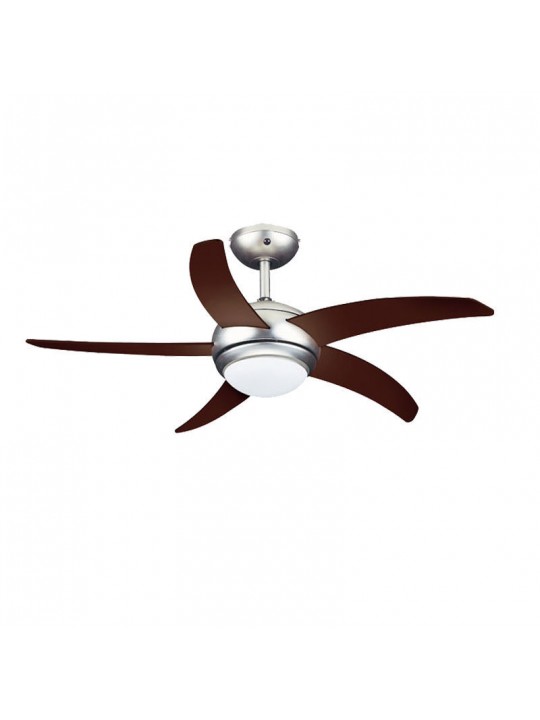 Ανεμιστήρας Οροφής PRCF-80424 Primo 44'' 110εκ. Με Τηλεχειριστήριο 1Φως 5Φτερά Wenge