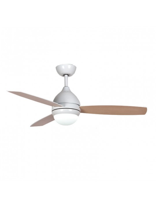 Ανεμιστήρας Οροφής PRCF-80520D Primo 48'' 120εκ. Με τηλεχειριστήριο 1 Φως LED 3Φτερά Λευκός