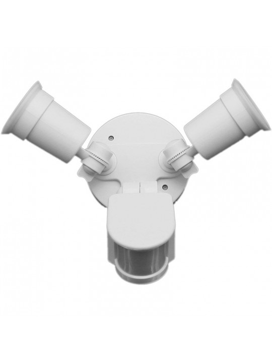 Ανιχνευτής ES-B06B Alfaone Κίνησης 180° Ε27 Λαμπτήρες 2Χ150W Λευκός