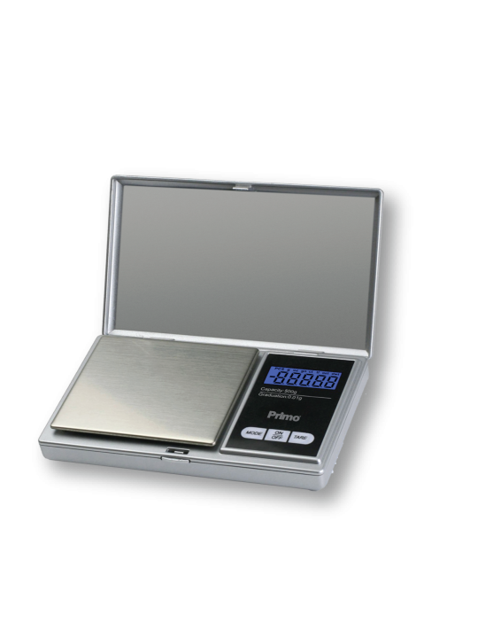 Ζυγαριά Ακριβείας PRJS-40335 Primo Ψηφιακή 500g-0.01g Φωτιζόμενη οθόνη Silver